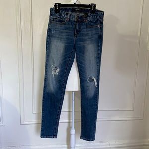 Joe Fresh Women's Ultra Slim Low Rise Denim